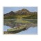 Stupell Industries Alpine Lake with Canoe Framed Giclee By Michael Willett